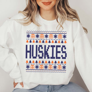 Custom Team Ugly Sweater | Crew Sweatshirts | Wholesale - Limeberry Designs