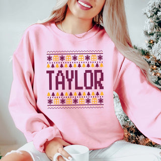 Custom Team Ugly Sweater | Crew Sweatshirts | Wholesale - Limeberry Designs