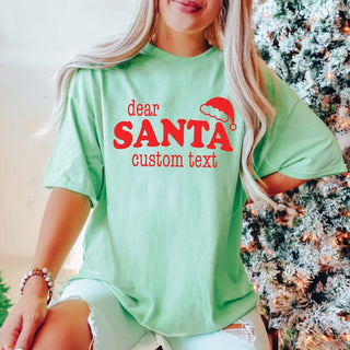 Dear Santa Custom Tee - Limeberry Designs