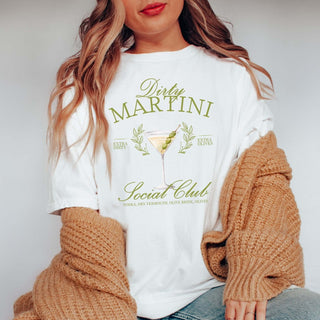 Dirty Martini Social Club Comfort Color Tee - Limeberry Designs