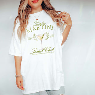 Dirty Martini Social Club Comfort Color Tee - Limeberry Designs