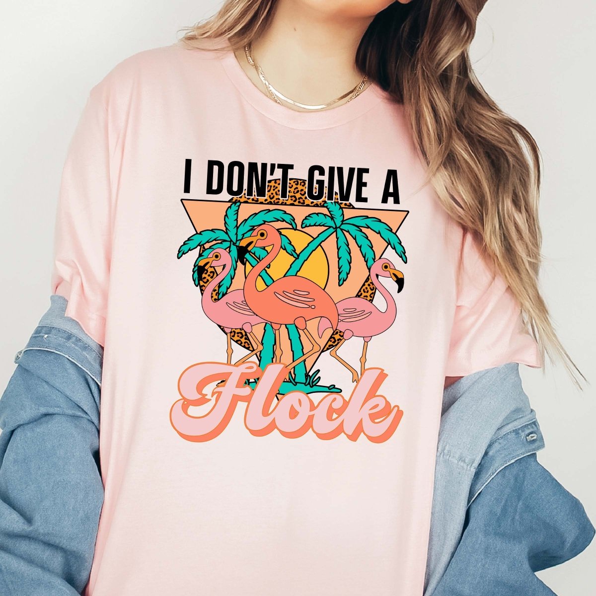Don't Give a Flock Wholesale Tee - Limeberry Designs