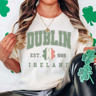 Dublin Ireland Comfort Color Tee - Limeberry Designs