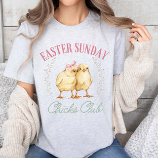 Easter Sunday Chicks Club Tee - Limeberry Designs