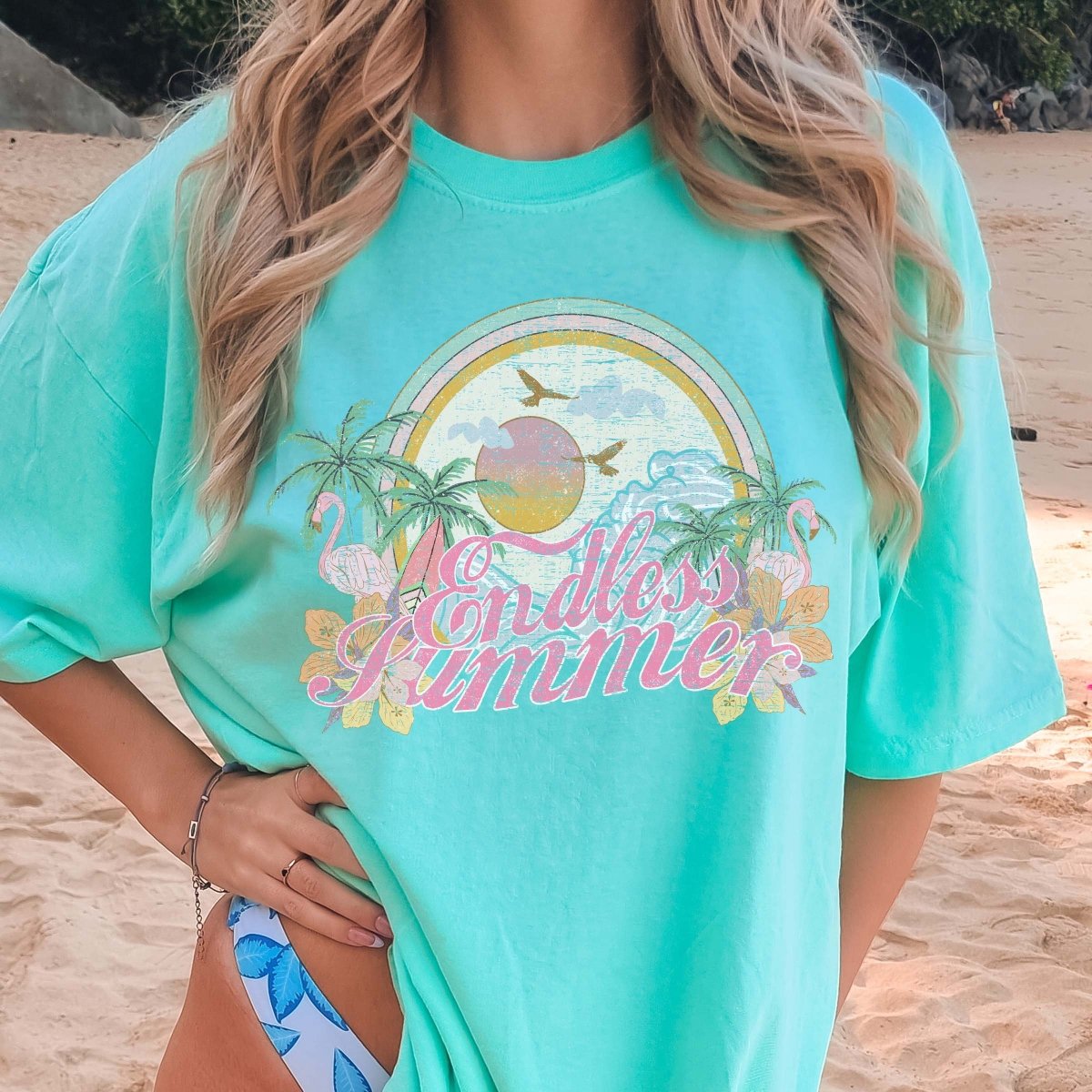 Endless Summer Comfort Color Tee - Limeberry Designs