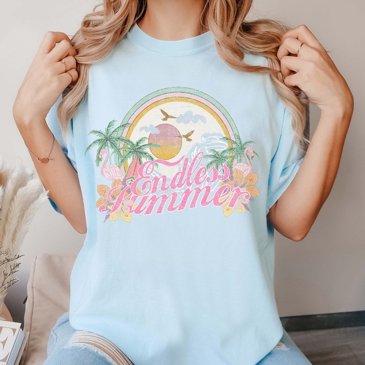 Endless Summer Comfort Color Tee - Limeberry Designs