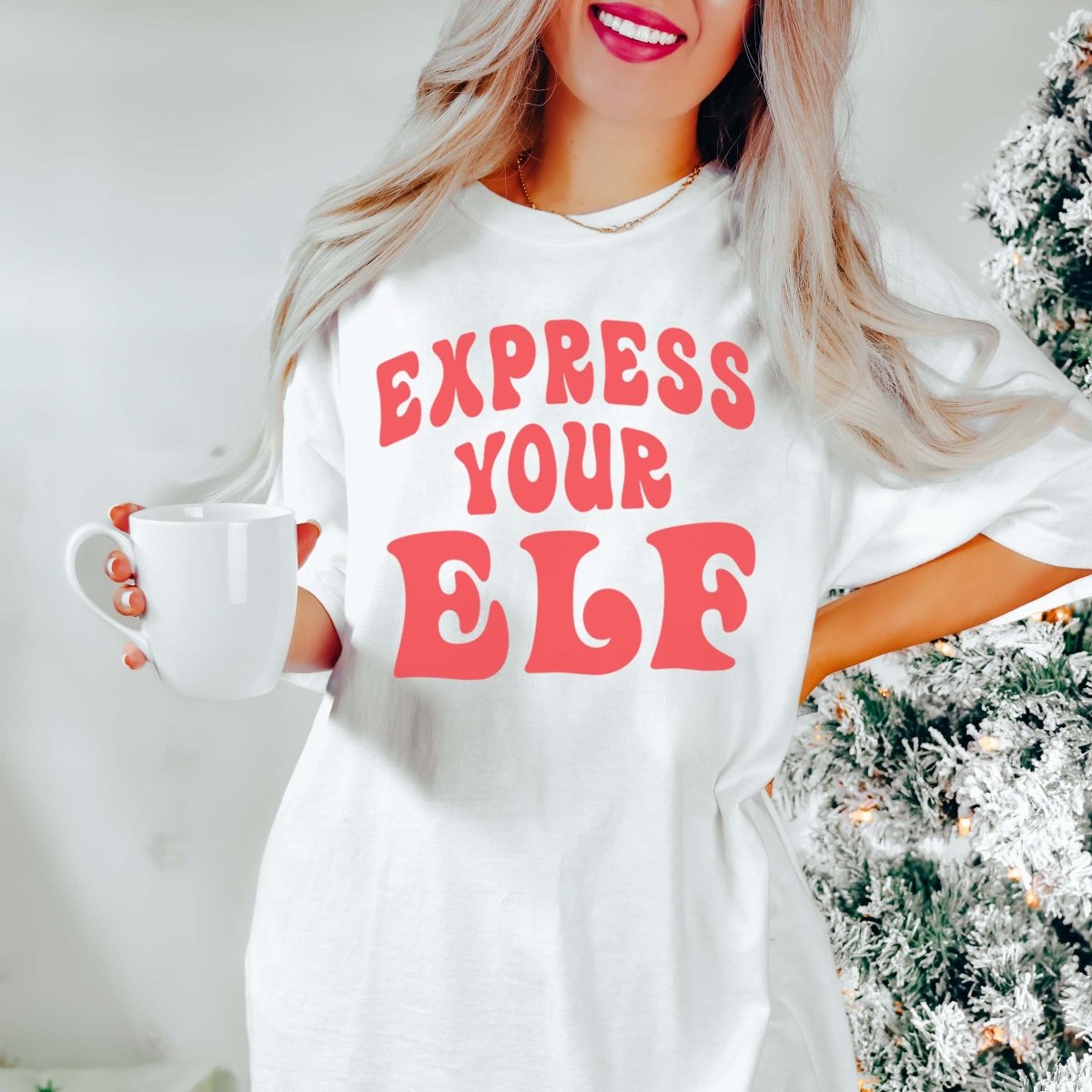 Express Your Elf Comfort color Wholesale tee - Limeberry Designs