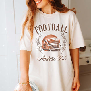 Football Athletic Club Comfort Color Tee - Limeberry Designs