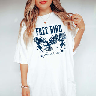 Free Bird America Comfort Color Tee - Limeberry Designs