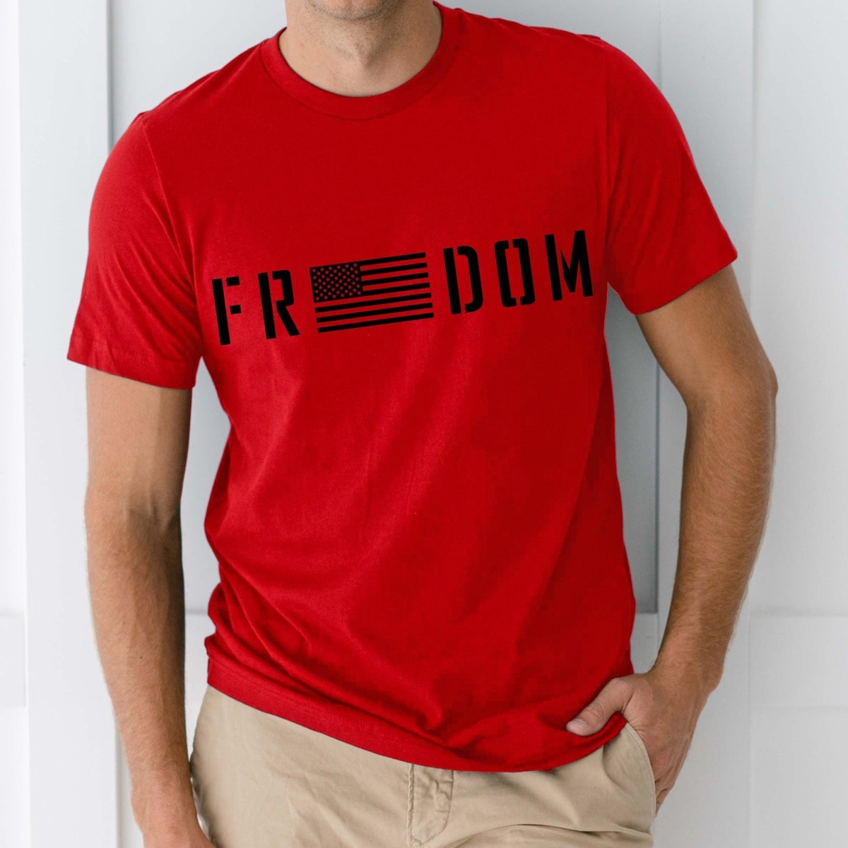 Freedom Flag Wholesale Tee - Limeberry Designs
