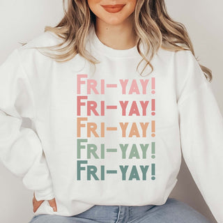 Fri-yay Crew Sweatshirt - Limeberry Designs