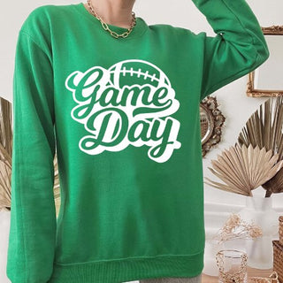 Game Day Football - Crewneck - Limeberry Designs