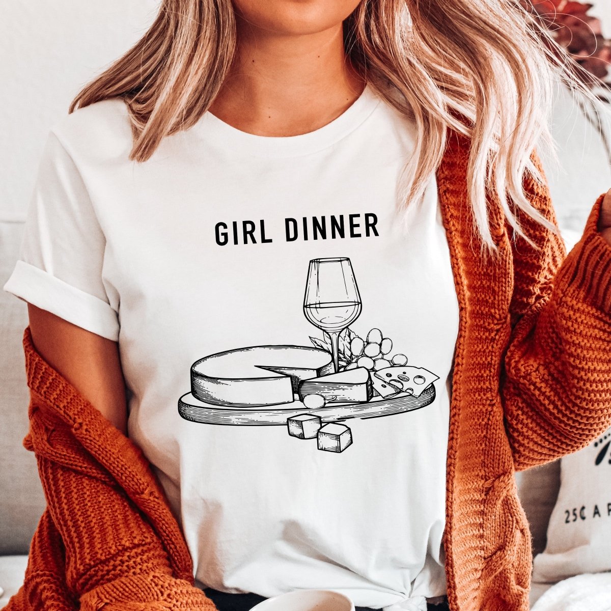 Girl Dinner Tee - Limeberry Designs T-Shirt