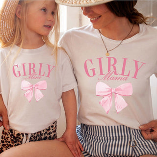 Girly Mama & Mini Wholesale Tee - Limeberry Designs