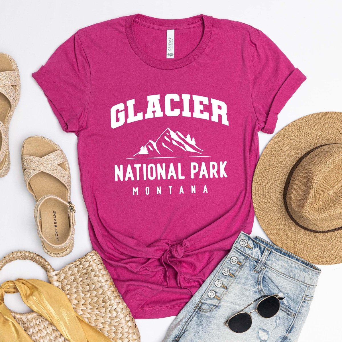 Glacier National Park Tee - Limeberry Designs