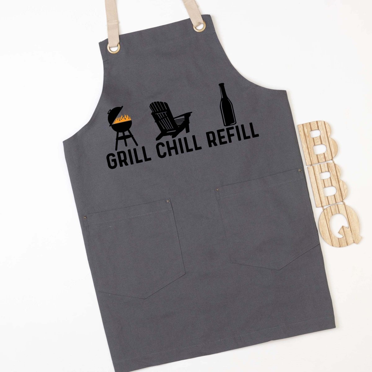 Grill Chill Refill Apron - Limeberry Designs