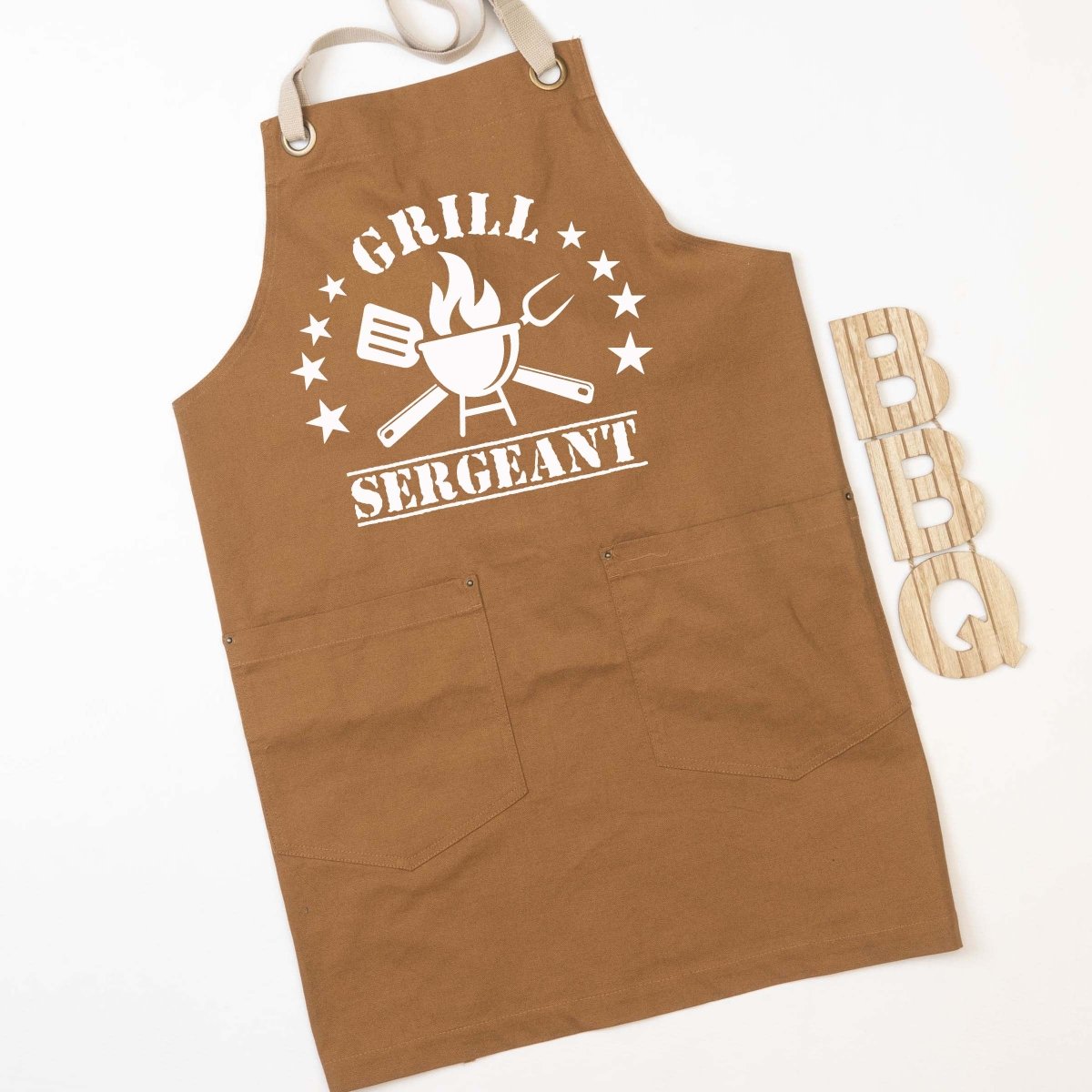Grill Sergeant Apron - Limeberry Designs