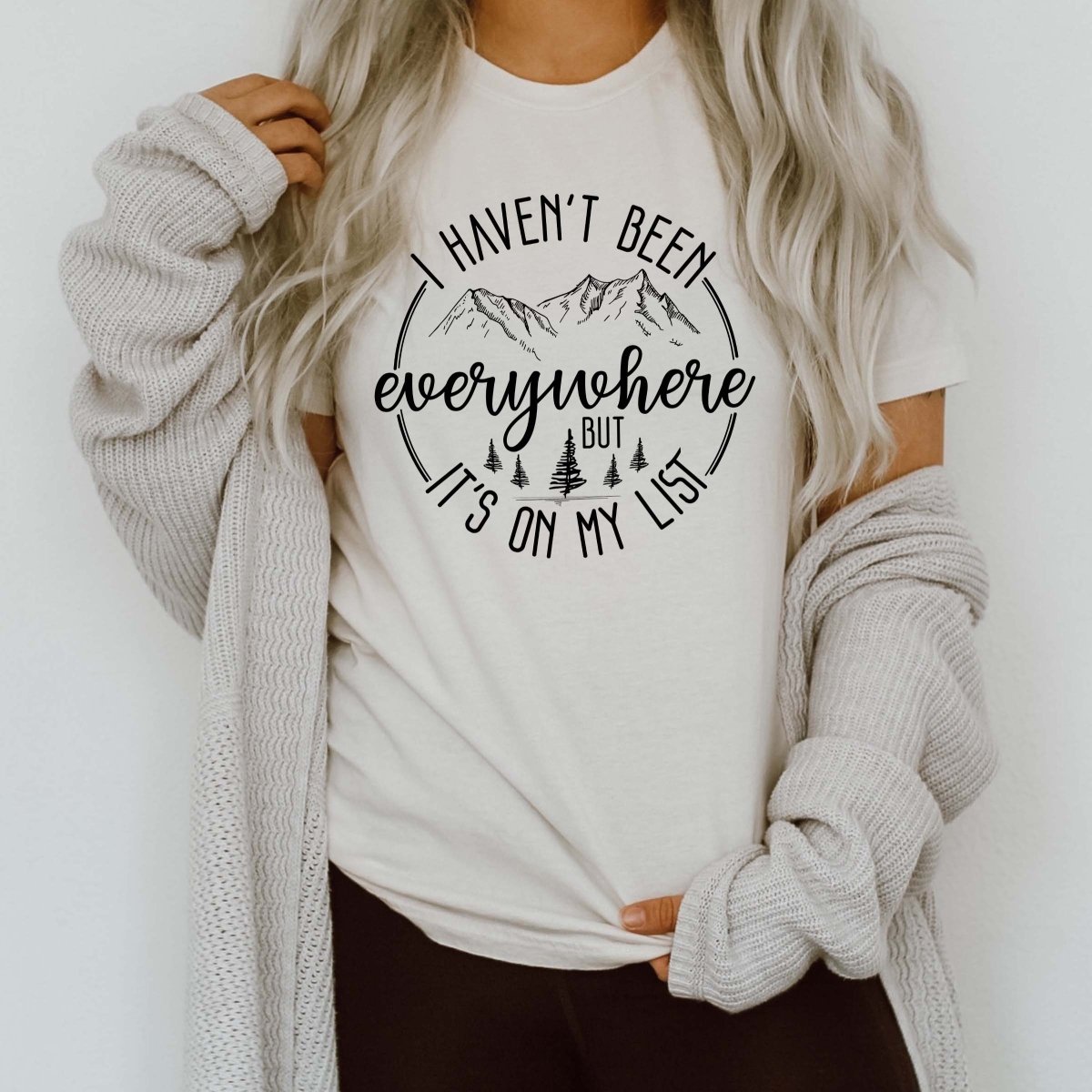 Haven't been everywhere Wholesale tee - Limeberry Designs