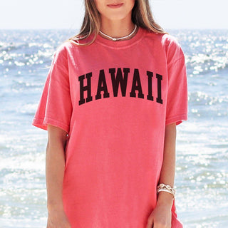 Hawaii Comfort Color Tee - Limeberry Designs
