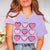 Heart Snack Cakes Collage Wholesale Tee - Limeberry Designs