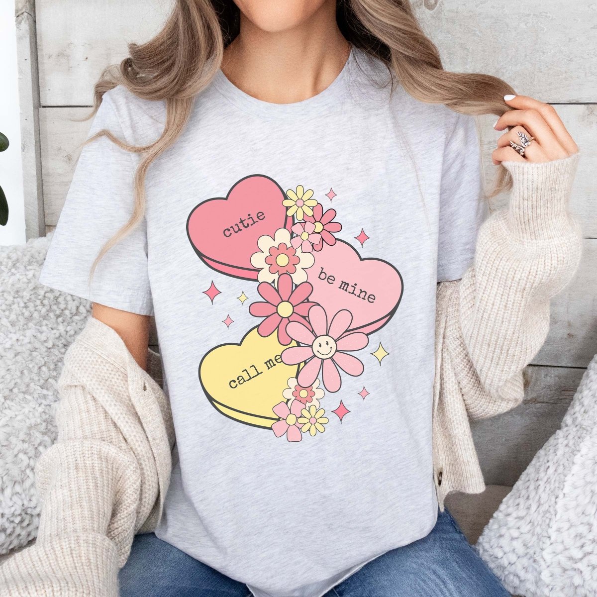 Hearts And Flowers Wholesale Tee - Limeberry Designs