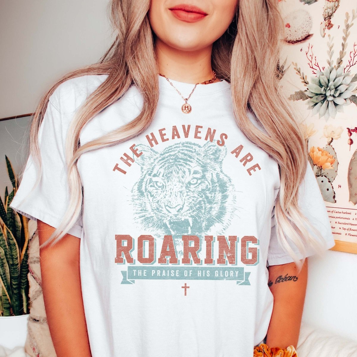 Heavens are Roaring Comfort Colors Tee - Limeberry Designs