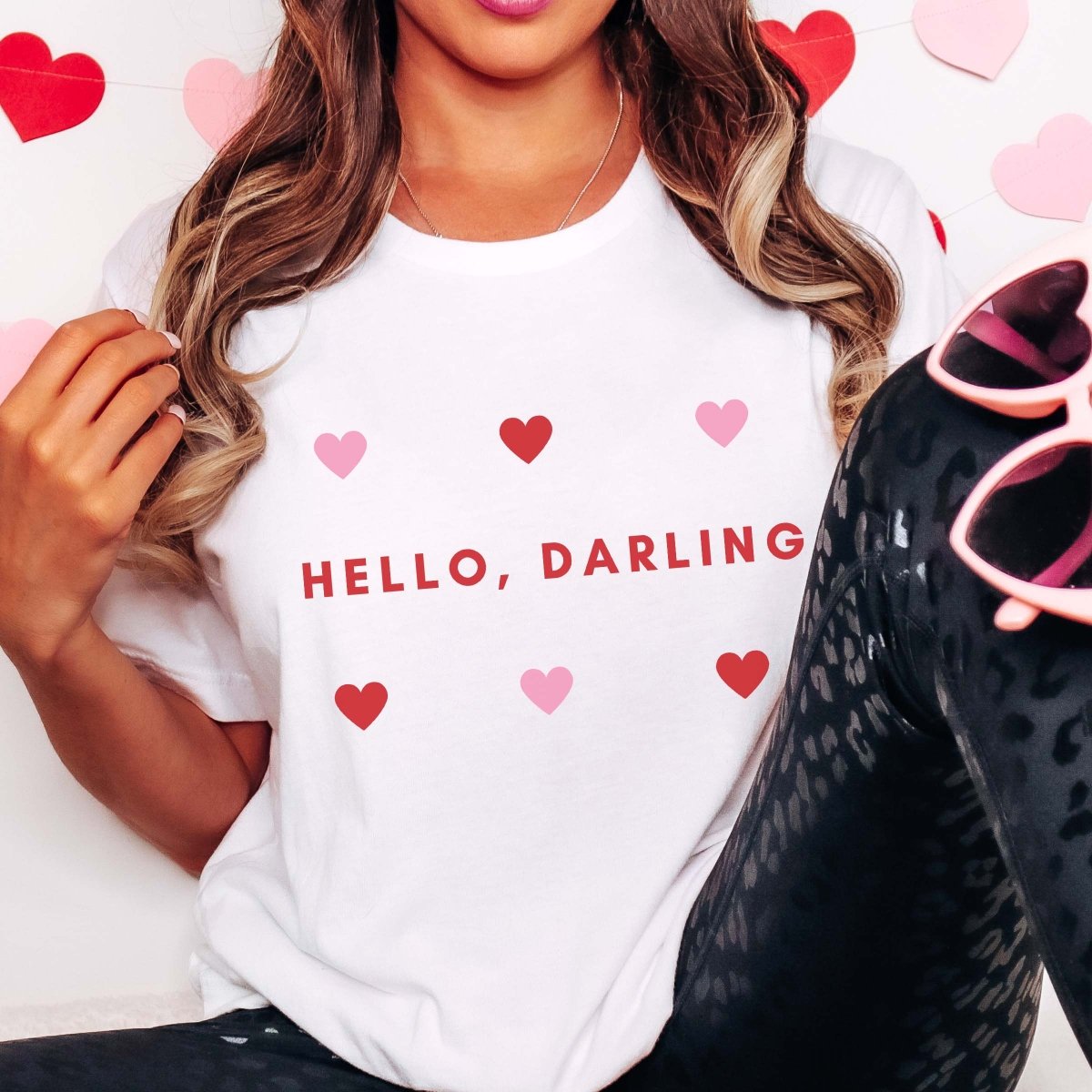 Hello Darling Tee - Limeberry Designs