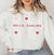 Hello Darling Wholesale Crewneck Sweatshirt - Limeberry Designs