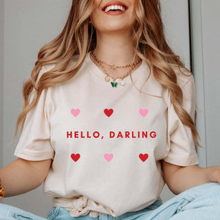 Hello Darling Wholesale Tee - Limeberry Designs