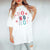 Ho Ho Ho Snowflake Comfort Color Wholesale Tee - Limeberry Designs