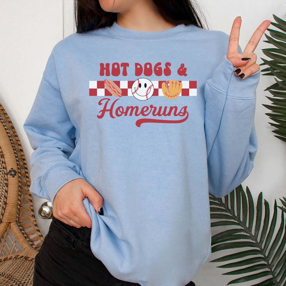 Hotdogs & Homeruns Wholesale Crew - Limeberry Designs