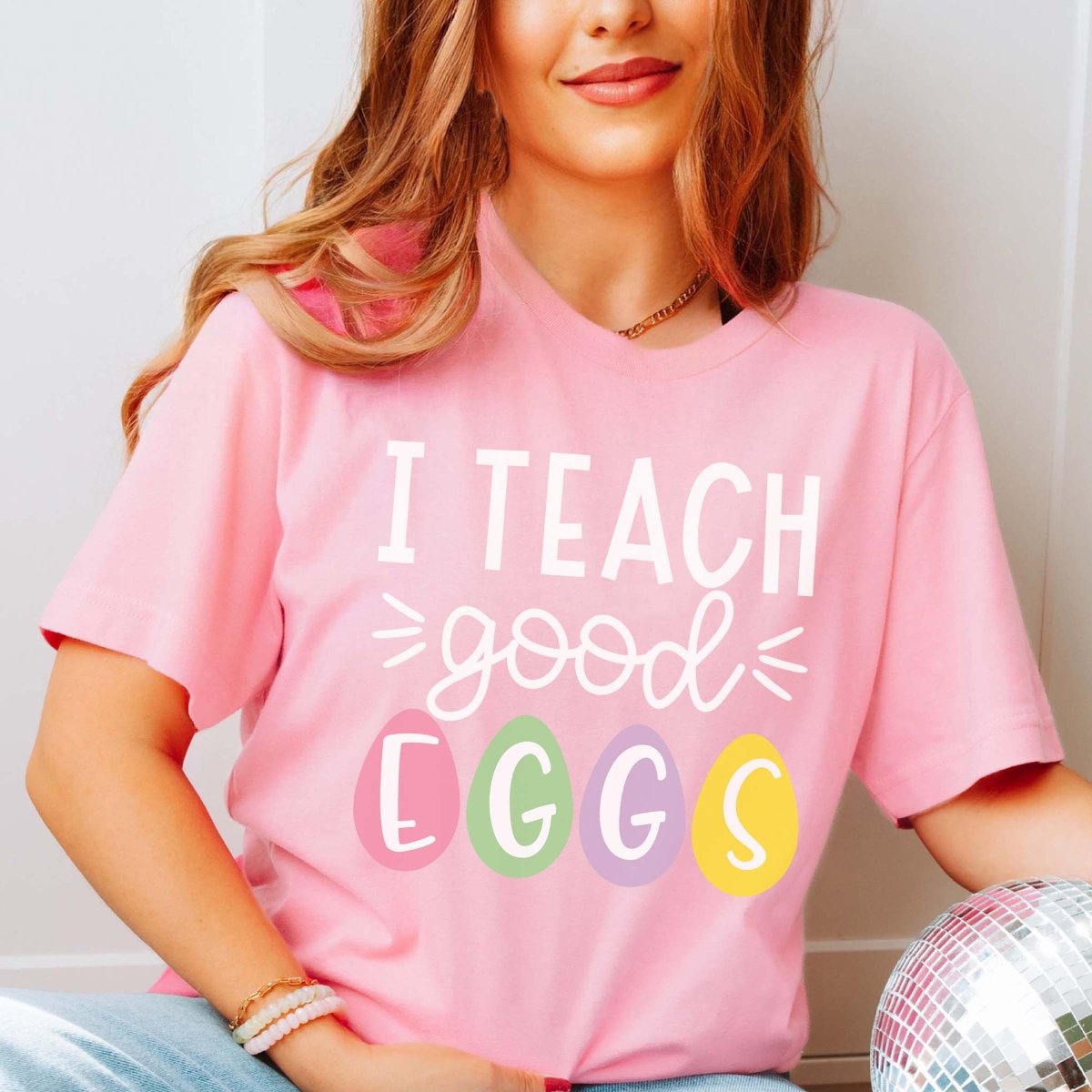 I Teach Good Eggs Tee - Limeberry Designs