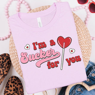 I'm a Sucker For You Wholesale Tee - Limeberry Designs