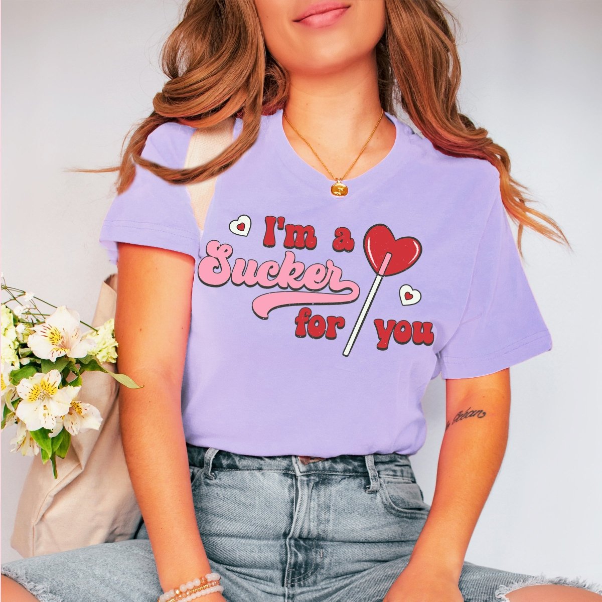 I'm a Sucker For You Wholesale Tee - Limeberry Designs