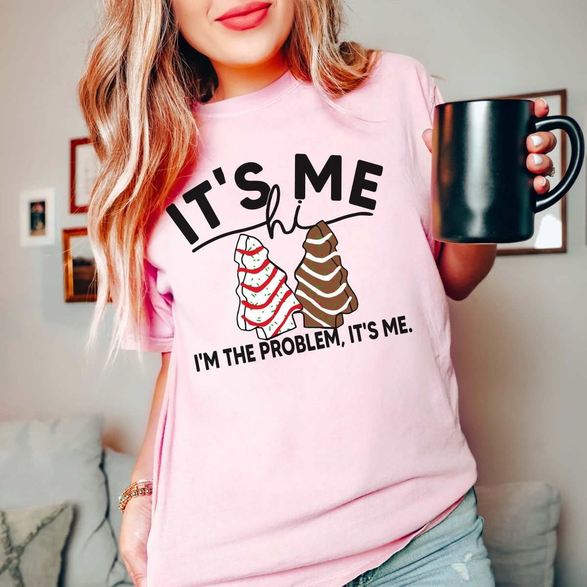 I'm the problem Christmas Tree Cakes Wholesale Tee - Limeberry Designs