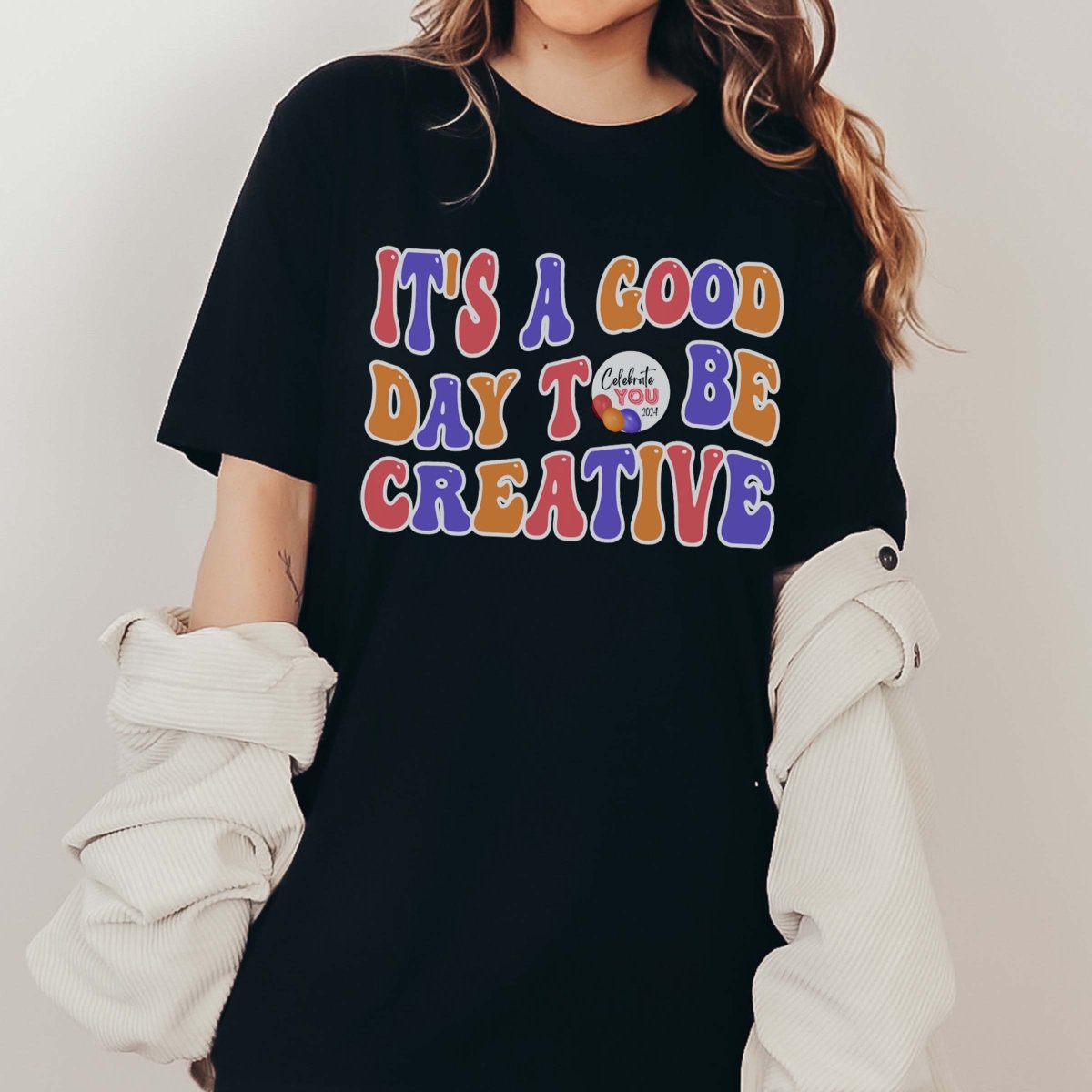 It's A Good Day To Be Creative Tee - Limeberry Designs