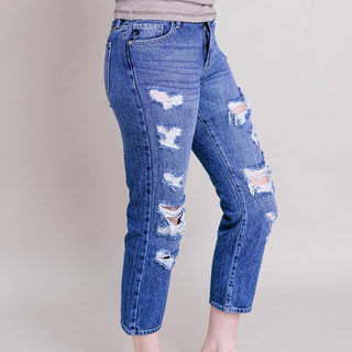 KanCan - Ellie Mid Rise Boyfriend Fit - Limeberry Designs