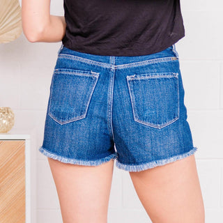KanCan-Sophie High Rise Button Down Shorts FINAL SALE - Limeberry Designs