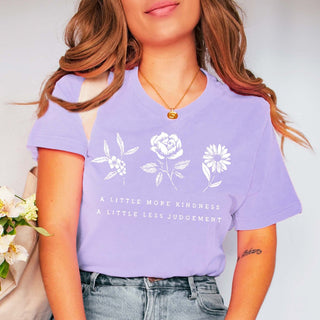 Kindness Flowers Tee - Limeberry Designs