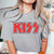 Kiss Comfort Color Tee - Limeberry Designs