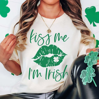 Kiss Me I'm Irish Tee - Limeberry Designs