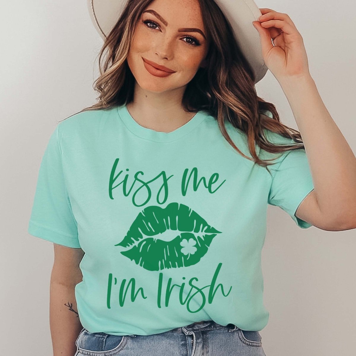 Kiss Me I&#39;m Irish Wholesale Tee - Limeberry Designs