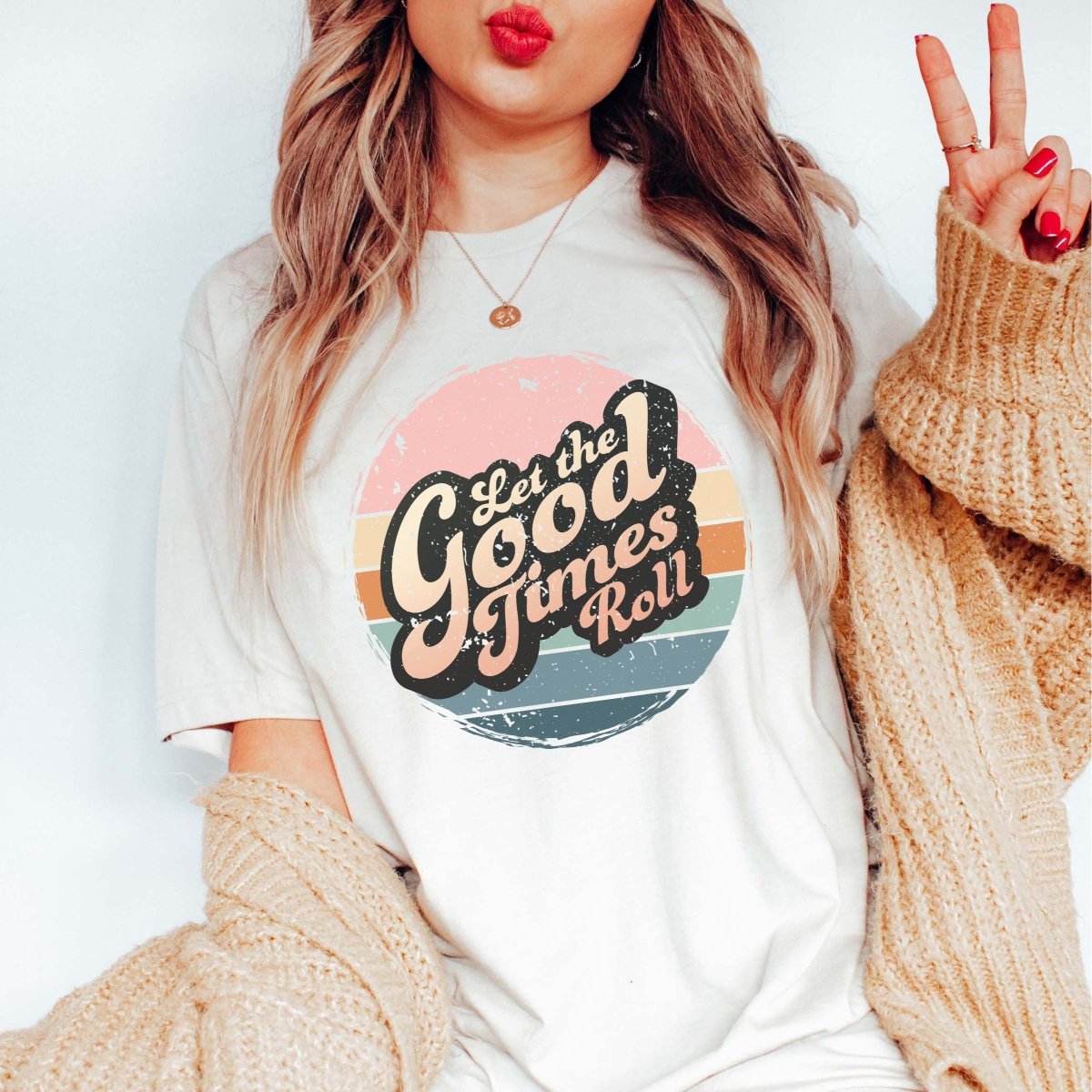 Let The Good Times Roll Tee - Limeberry Designs