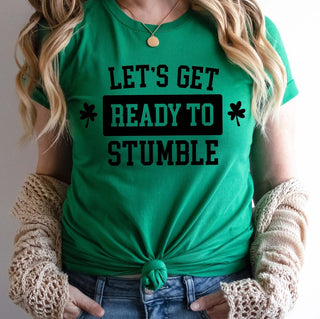 Let's Get Ready to Stumble Wholesale Tee - Limeberry Designs