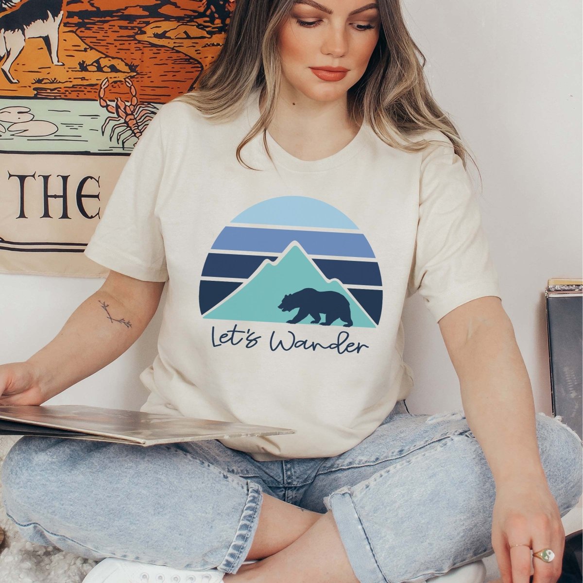 Let&#39;s Wander Tee - Limeberry Designs