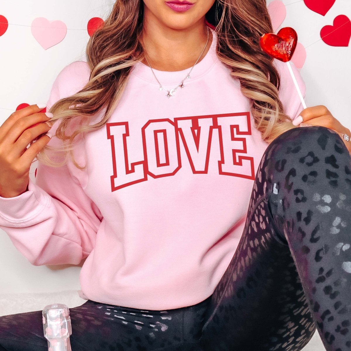 Love Bold Collegiate Crew Wholesale Sweatshirt - Limeberry Designs