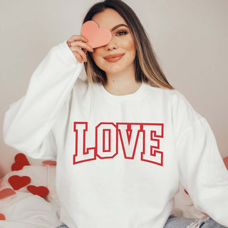 Love Bold Collegiate Crew Wholesale Sweatshirt - Limeberry Designs