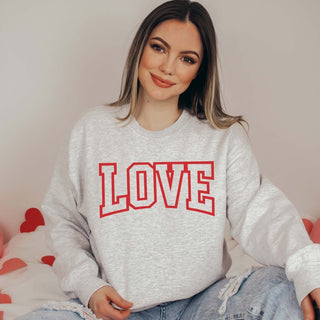 Love Bold Collegiate Crew Wholesale Sweatshirt - Limeberry Designs