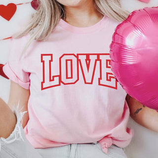 Love Bold Collegiate Tee - Limeberry Designs