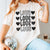 Love Stacked Hearts Comfort Color Tee - Limeberry Designs
